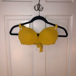 Yellow Bikini Top
